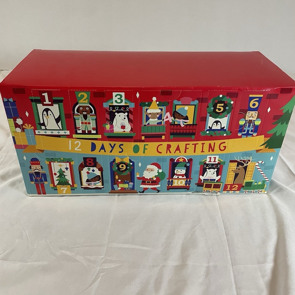 12 Days of Crafting Advent Calendar Christmas Ornament Kit Kids DIY Activities